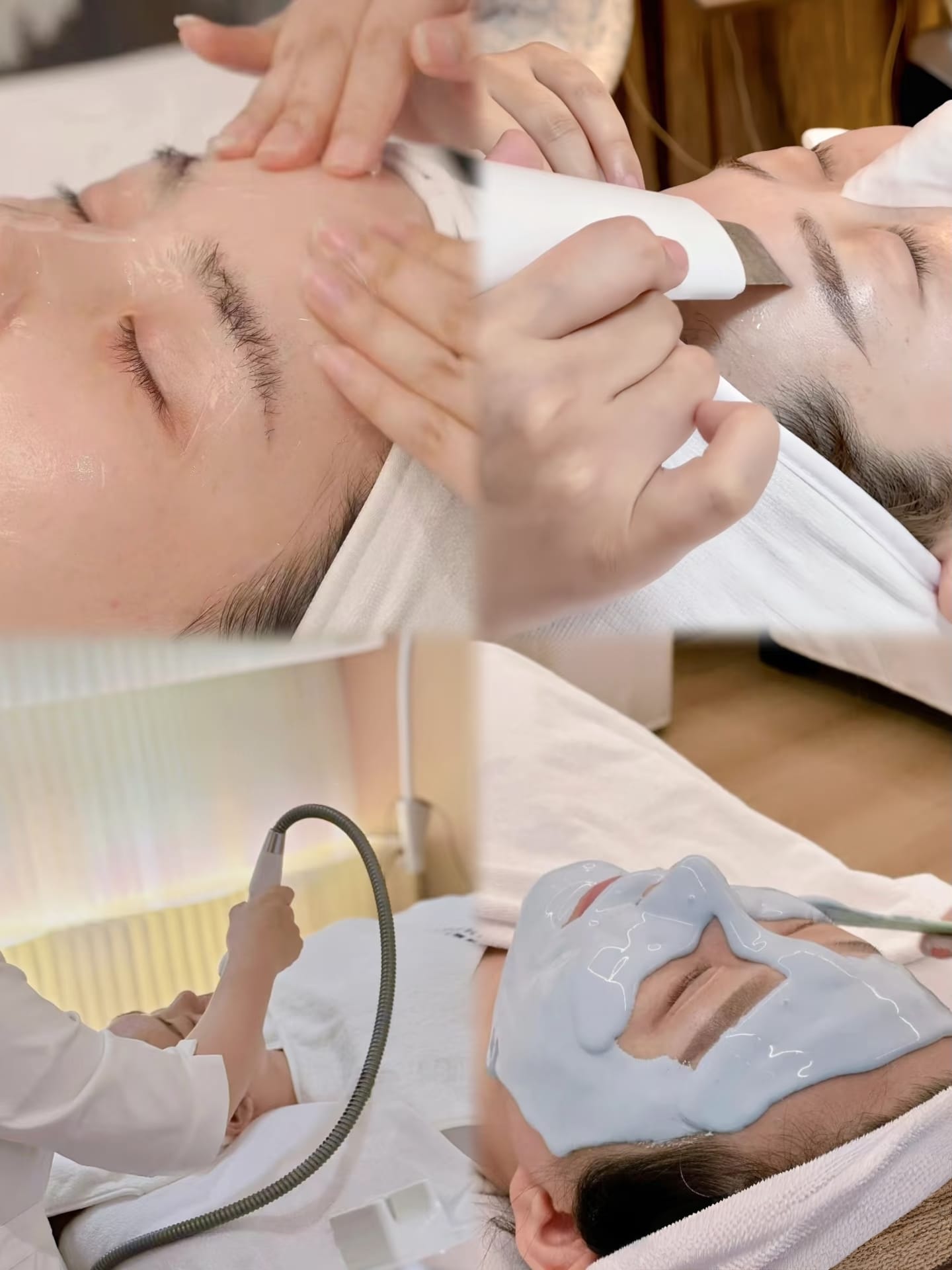 Back massage treatment at Li Beauty